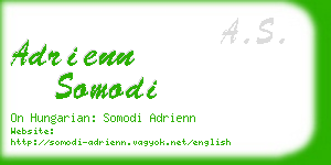 adrienn somodi business card